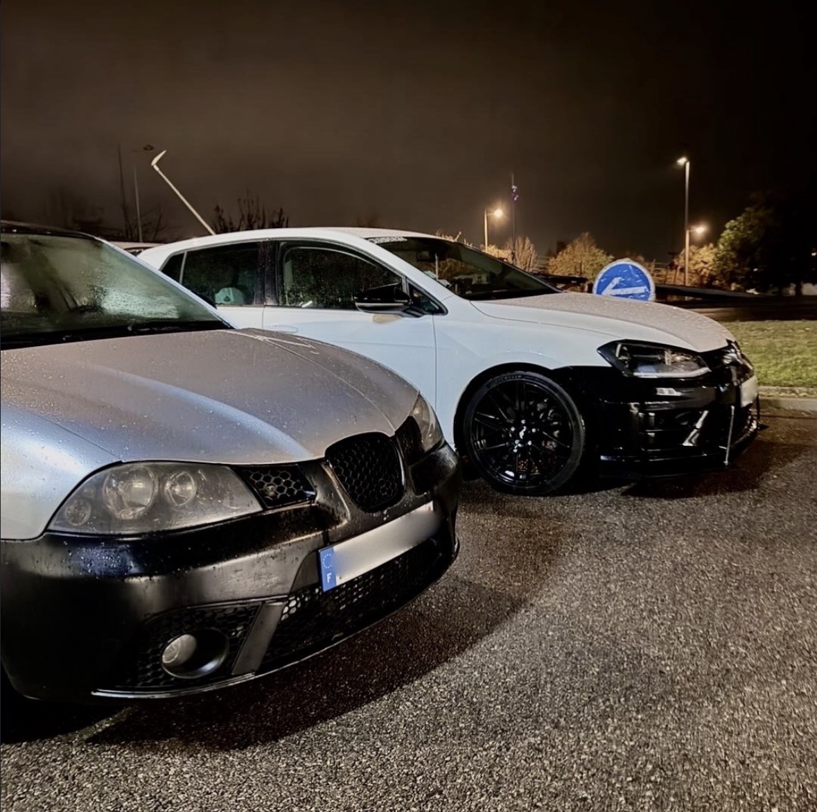 BMW et Volkswagen lors d’une sortie du club