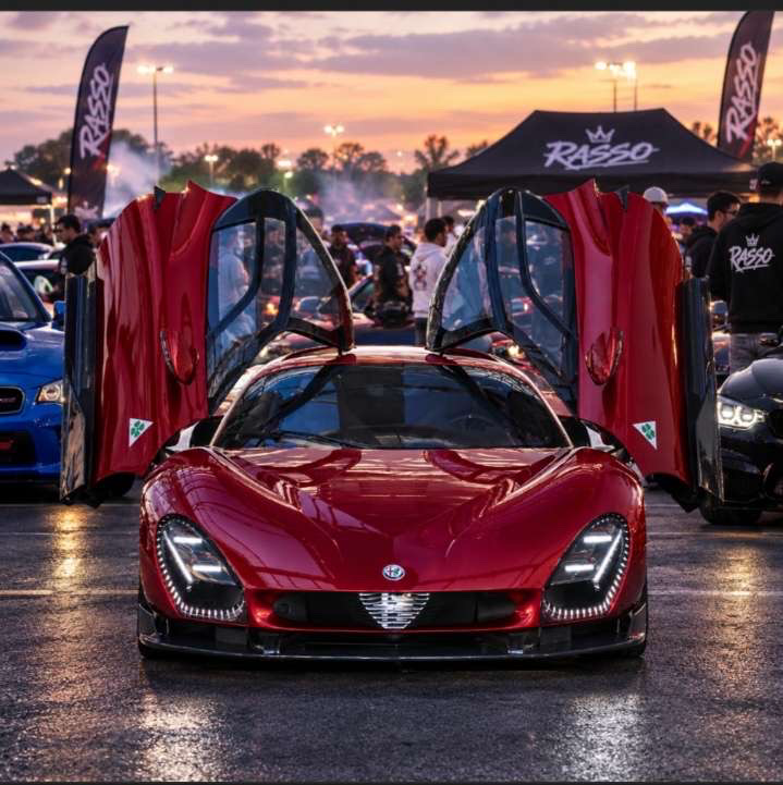 Voiture rouge de FRCH.07